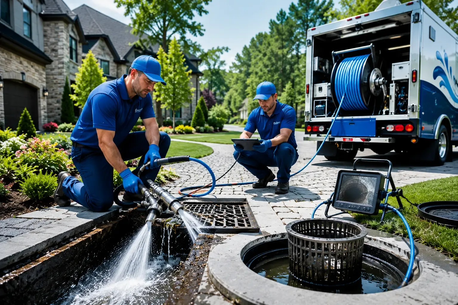 Local outdoor drain cleaning professionals in Telford, PA