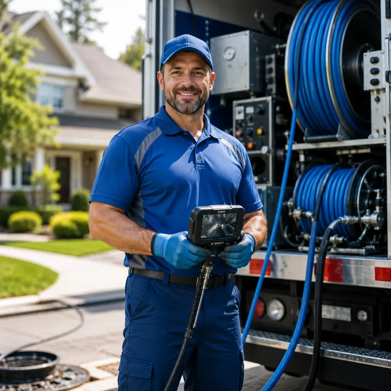 Local outdoor drain cleaning specialists in Telford, PA